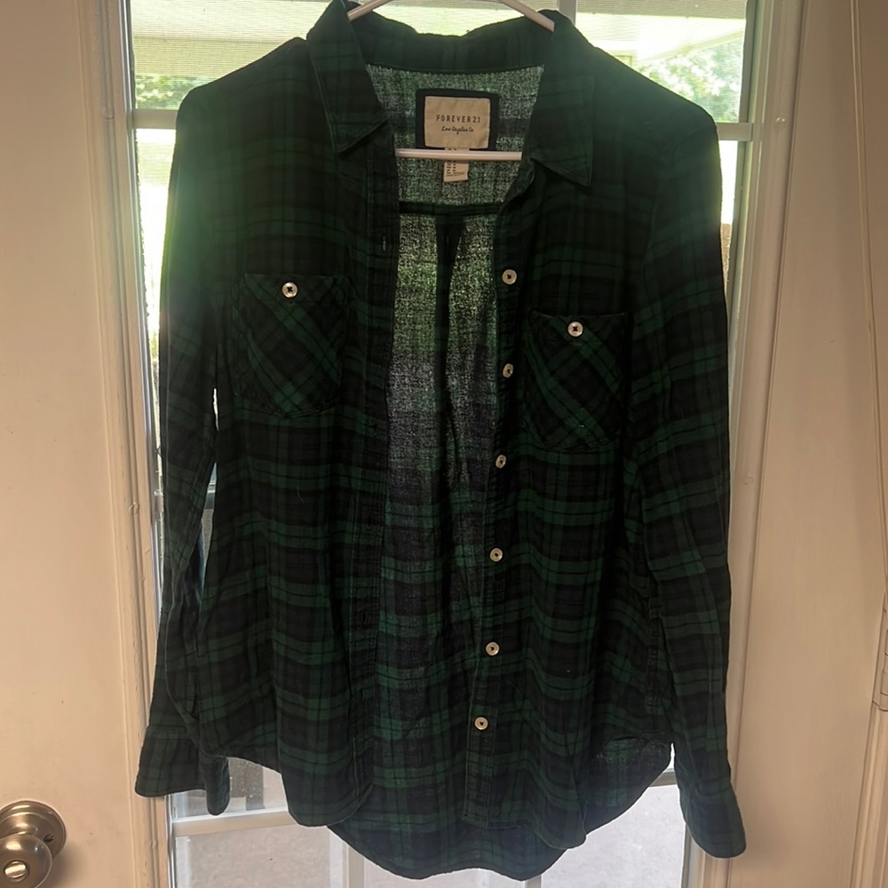 Forever 21 Plaid Flannel